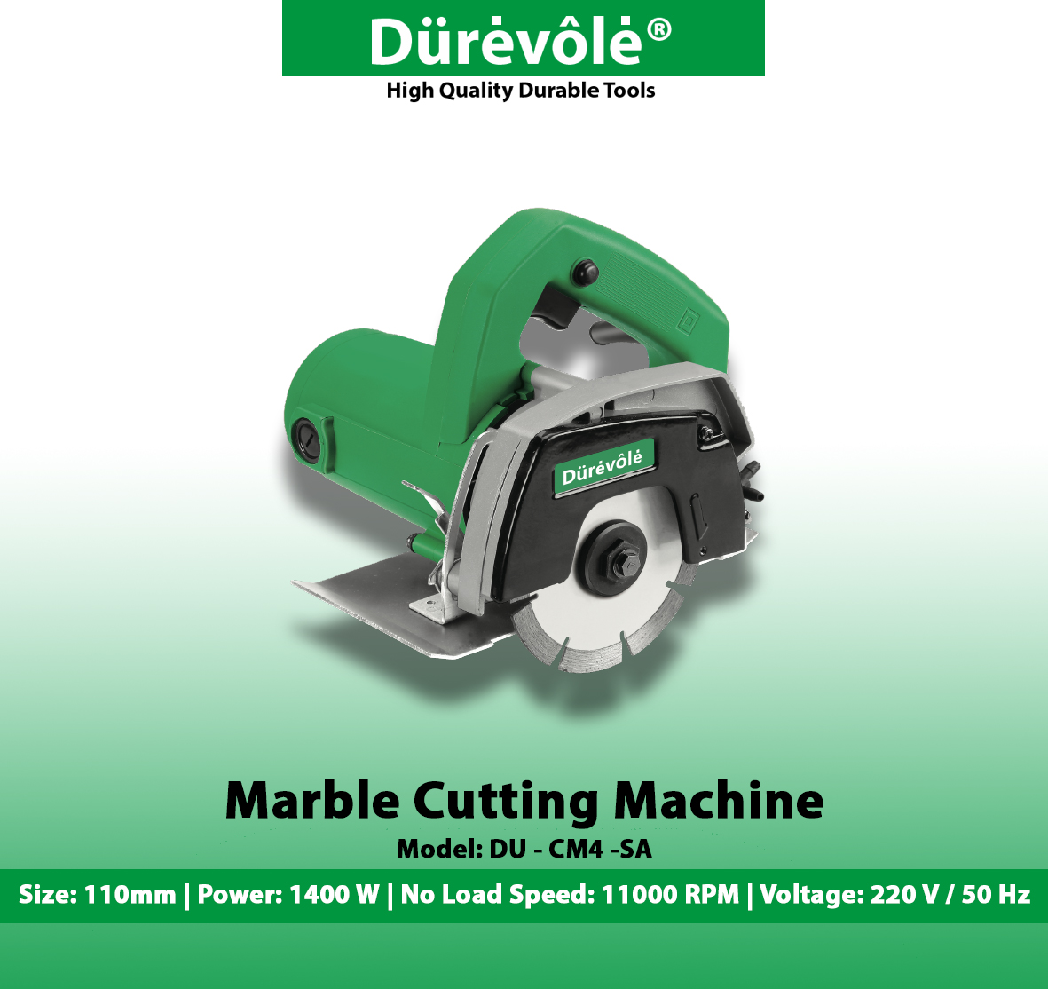 Marble Cutter 4"